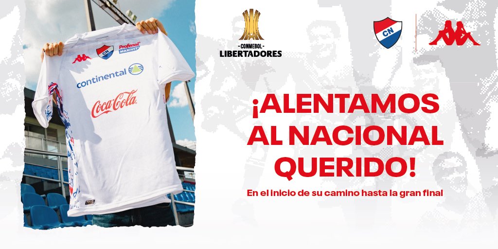 PlateaC9N's tweet image. #Nacional juega la fase 2 de la Copa Libertadores 2023 y te regalamos la camiseta oficial de @KappaParaguay 👕
Dale RT y deja tus tres últimos números de C.I.
📢 Anunciamos al ganador a las 17:00 hs 🎁