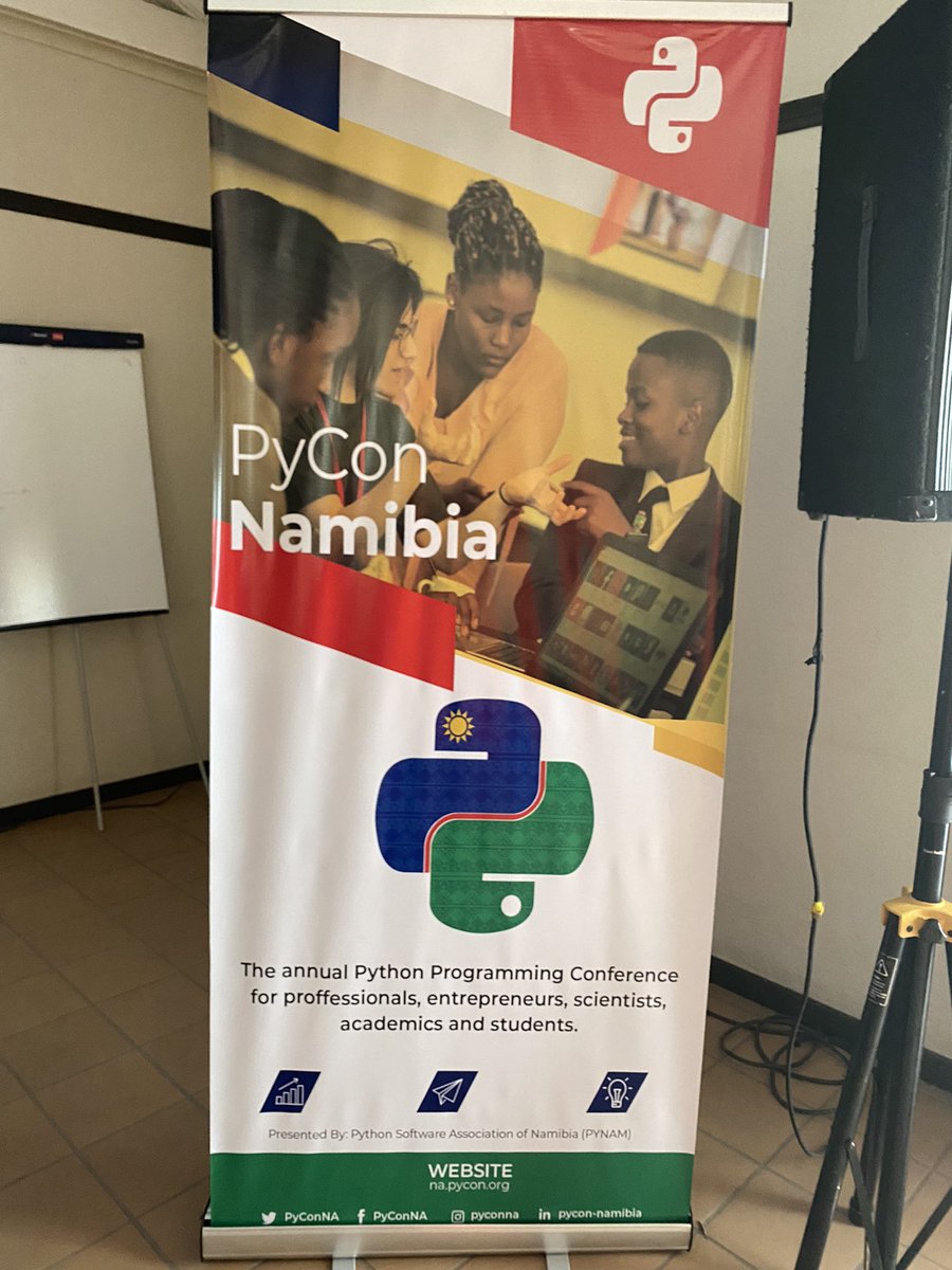 PyConNA's tweet photo. If you’re not here then where are you? #ubuntu #thepsf #Django #pythonprogramming #pynam #pyconna https://t.co/jXPVNFnorl