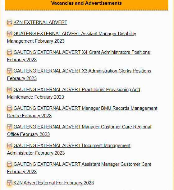 OfficialSASSA's tweet photo. WE ARE HIRING!

Click the link below for information on how to apply.....

https://t.co/39kV1m3XJe https://t.co/lMfaUHVrht