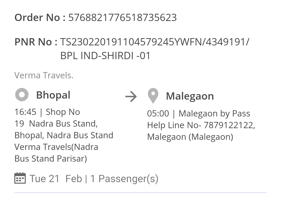 anujbachhav's tweet photo. @redBus_in Facing a very serious issue on the bus journey. Need help on top priority. No response from customer care. https://t.co/3bqpmNdtB5