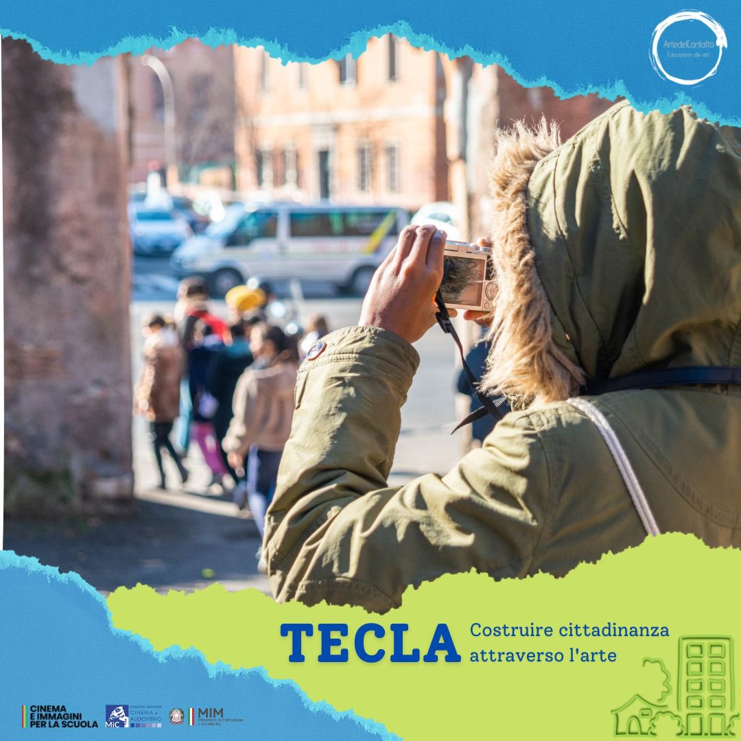 ArtedelContatto's tweet photo. Il progetto #TECLA continua con un fantastico laboratorio video per i ragazzi dell'IC Simonetta Salacone (plesso Pisacane). A Torpignattara per scoprire e catturare angoli nascosti del quartiere.
A voi alcuni momenti della giornata! 📸
 #cinemaperlascuola @MIsocialTW @MiC_Italia https://t.co/j3JTzmJjgT