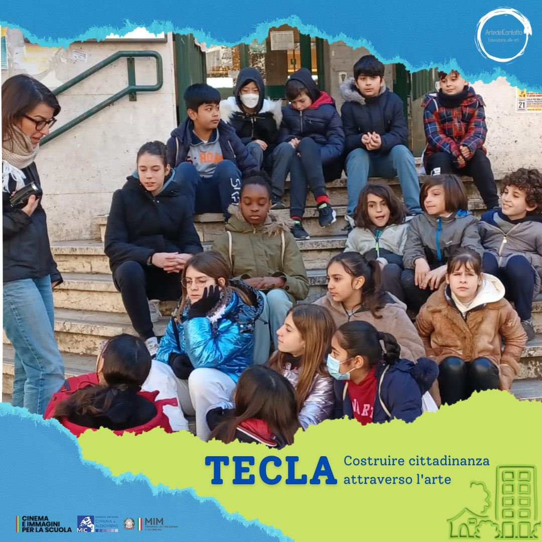 ArtedelContatto's tweet photo. Il progetto #TECLA continua con un fantastico laboratorio video per i ragazzi dell'IC Simonetta Salacone (plesso Pisacane). A Torpignattara per scoprire e catturare angoli nascosti del quartiere.
A voi alcuni momenti della giornata! 📸
 #cinemaperlascuola @MIsocialTW @MiC_Italia https://t.co/j3JTzmJjgT