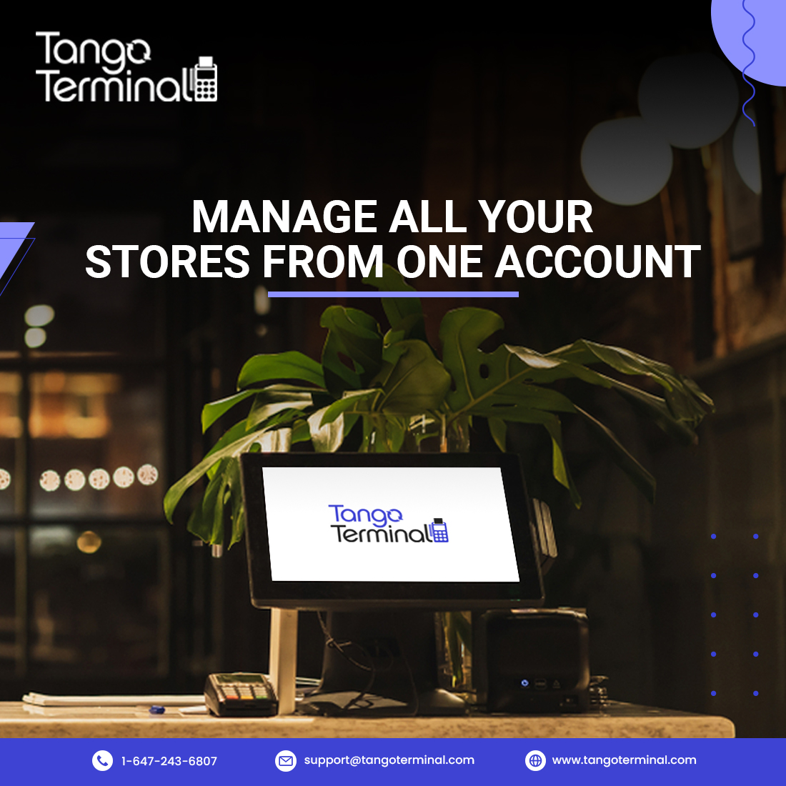 Managing stores is easy and efficient.

#TangoTerminal #storemanagement #pos #possoftware