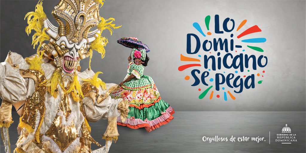 #MesdelaPatria 🇩🇴

La riqueza cultural y folklórica de nuestro carnaval dominicano se vive con coloridos desfiles, trajes y la alegría que nos caracteriza; y este año celebraremos el orgullo de estar mejor…

#LoDominicanoSePega.
