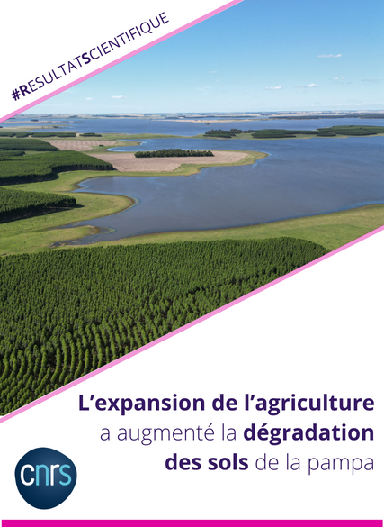 CNRS_INSU's tweet image. #RésultatScientifique
Une nouvelle étude met en évidence les conséquences environnementales de l’expansion agricole qui touche actuellement la pampa 🌍
Pour en savoir plus ⤵️
insu.cnrs.fr/fr/cnrsinfo/le… #lsce