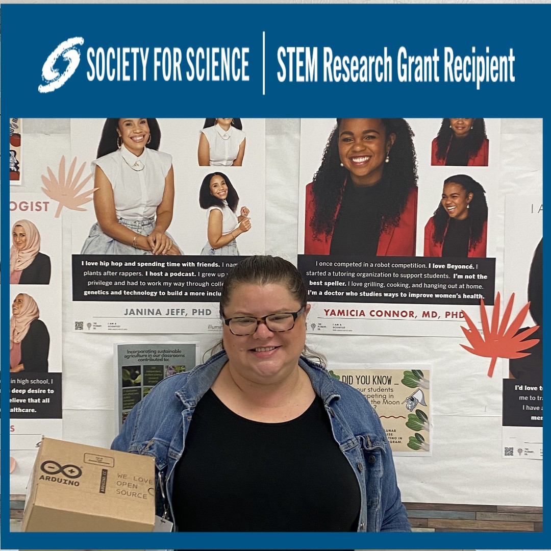 #SouthTechAcademy teacher Meghan Hess-Shamdasani has been awarded a <a href="/Society4Science/">Society for Science</a> STEM Research Grant! This grant will be used to empower students with hands-on STEM experiences. #SouthTechSpirit
societyforscience.org/blog/2023-stem…