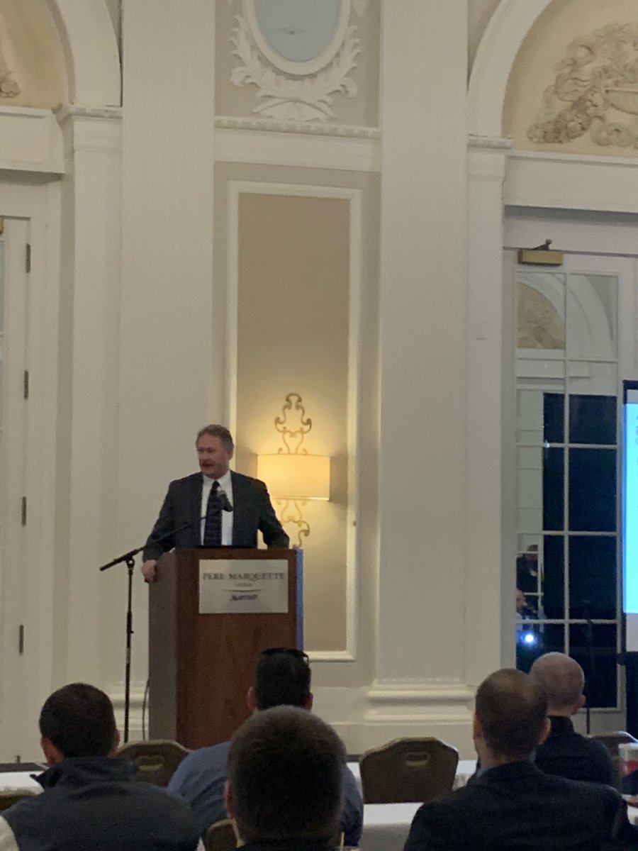 GrainAndFeed's tweet photo. Ken Eriksen, Senior VP Agri Supply Chain @IHSMarkit presenting on moving commodities - so much happening in the world today that affects the supply chain! #gfai2023 #UnmaskYourPotential https://t.co/eIMv7vRcqJ