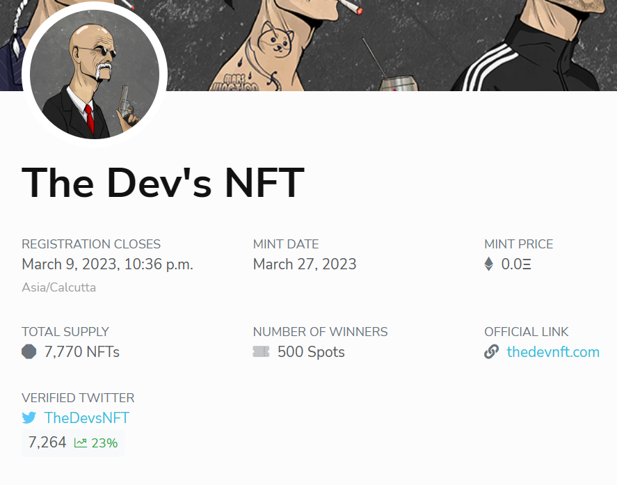 coinofcrypto's tweet photo. The Dev's Free NFT Whitelist π«
Join:- https://t.co/AuPYLlXgY8
β‘οΈ Connect Wallet
β‘οΈ Complete Task
β‘οΈ Claim
#Cryptocurrency #blockchain #devnft https://t.co/HuHBqgNkO2