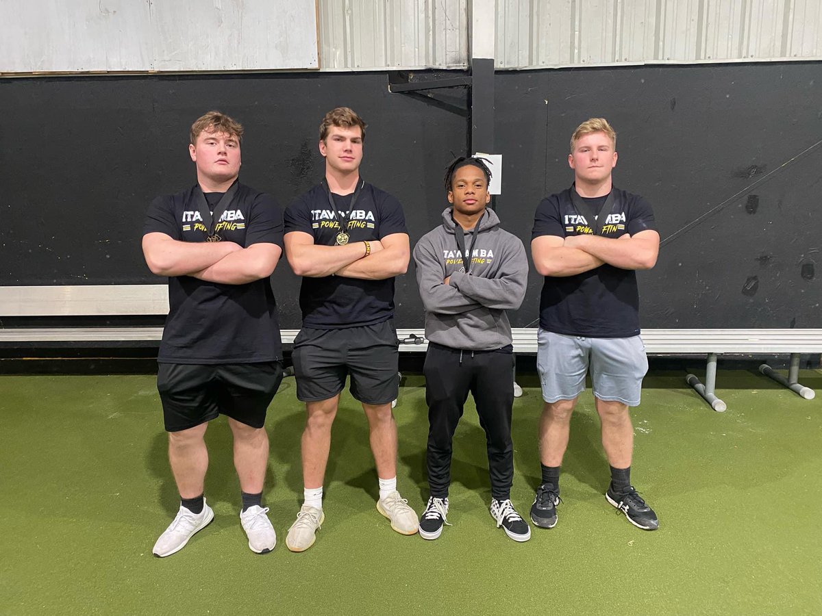 ItawambaAHS's tweet photo. Congratulations to these powerlifters for placing at the 4A Regional Meet on Friday!!

Thomas Kline 1st
Dru Ashby 1st
Ethan Morgan 3rd
Andrew Morgan 3rd https://t.co/TwSNuKflRO