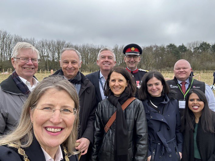 Vice Lord-Lieutenant of Bedfordshire (@vllbeds) on Twitter photo Honoured to represent <a href="/LLieutenantBeds/">Lord-Lt Bedfordshire</a> at the <a href="/QGCanopy/">The Queen's Green Canopy</a> tree planting by <a href="/utaccompany/">UTAC</a> at their base in Bedfordshire, many thanks to CEO <a href="/Laurent_BENOIT_/">Laurent BENOIT</a> and all the volunteers who came out to help. <a href="/CarolineMaudlin/">Caroline Maudlin</a> <a href="/martin_o_/">Martin Hughes</a> Honoured to represent <a href="/LLieutenantBeds/">Lord-Lt Bedfordshire</a> at the <a href="/QGCanopy/">The Queen's Green Canopy</a> tree planting by <a href="/utaccompany/">UTAC</a> at their base in Bedfordshire, many thanks to CEO <a href="/Laurent_BENOIT_/">Laurent BENOIT</a> and all the volunteers who came out to help. <a href="/CarolineMaudlin/">Caroline Maudlin</a> <a href="/martin_o_/">Martin Hughes</a>