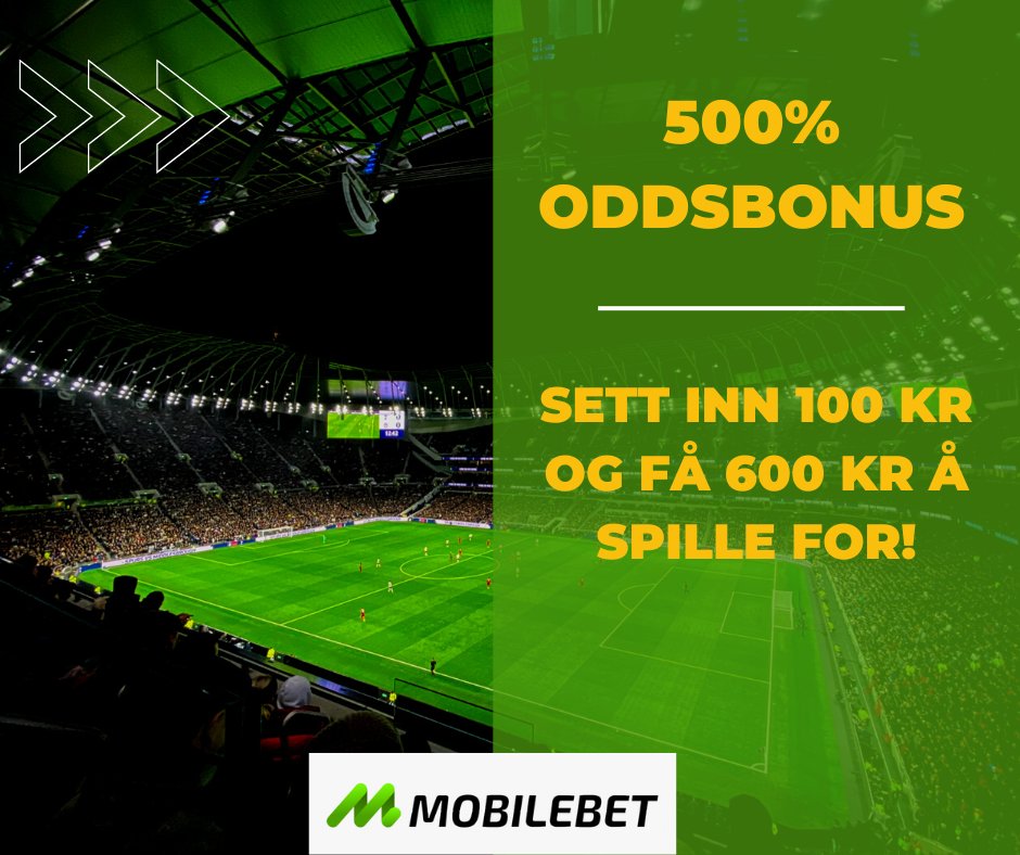 Tippefans's tweet photo. Champions League tilbud! 🤪
- Registrer deg og motta 100 kr
- Gjør innskudd på 100 kr og motta 600 kr til!
Totalsum: 700 kr 

Tilbudet får man hos oss:
https://t.co/gp3K34rWrZ https://t.co/1E4KojCTZv