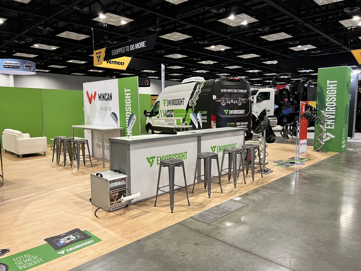 It’s showtime at the WWETT Show! Visit booth 6425 to learn all about our newest inspection equipment, like the NEW Quickview 360 HD manhole scanner. 

#wwett2023 #wwett23 #sewerinspection #wastewater #Envirosight