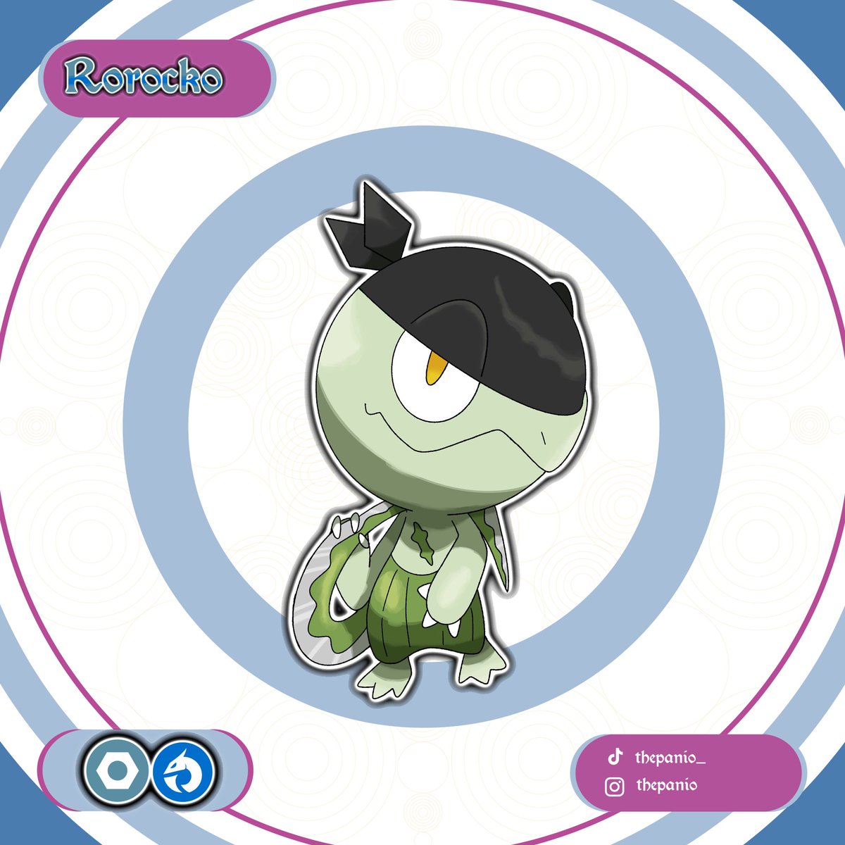 One piece x Pokémon #Pokemon #fakemon #Zoro #ONEPIECE #manga #anime