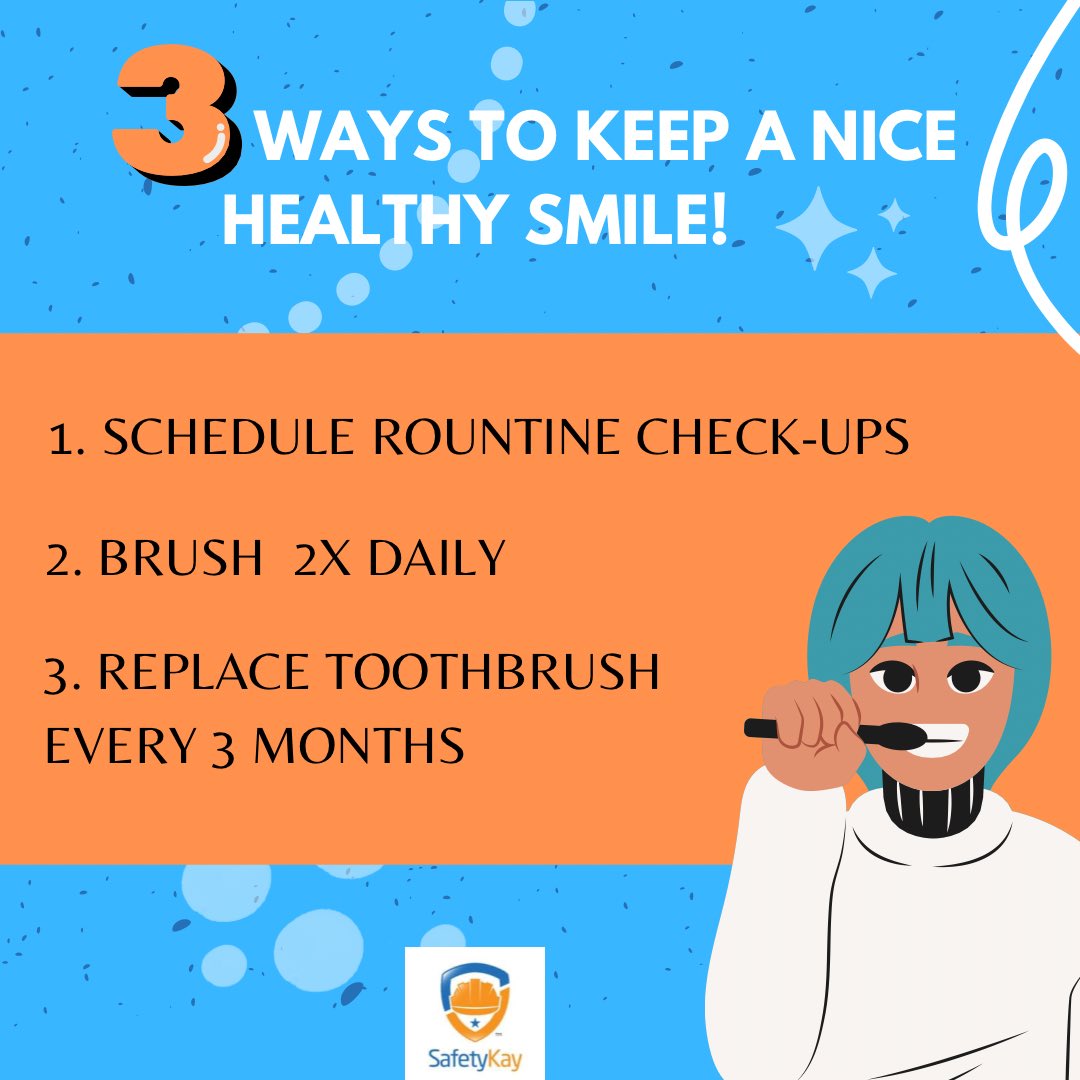 During the month of February, we celebrate Children’s Dental Health Month. This month is important to be reminded of oral health in children as well as helping parents with tips to keep their child’s teeth healthy 🦷 

#nationalchildrensdentalhealthmonth #kidsafety #safetykay