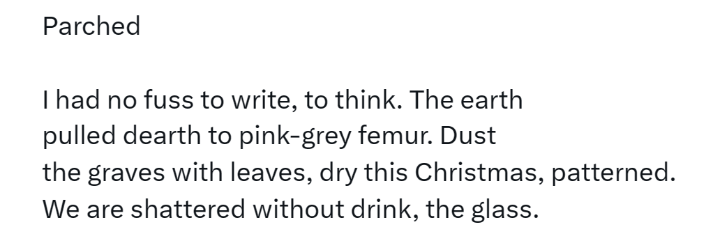 frede_kenter's tweet photo. Dear @TopTweetTuesday @blackboughpoems @KDonnelly79 welcome TTT host! Today - a brief poem, a micro-Toddaid -- for winter -- I wrote for @PaulDragonwolf1 at #poeticformschallenge & published last week. A welsh quatrain form. πΈπ¨οΈπ« https://t.co/YszhvJA8vH