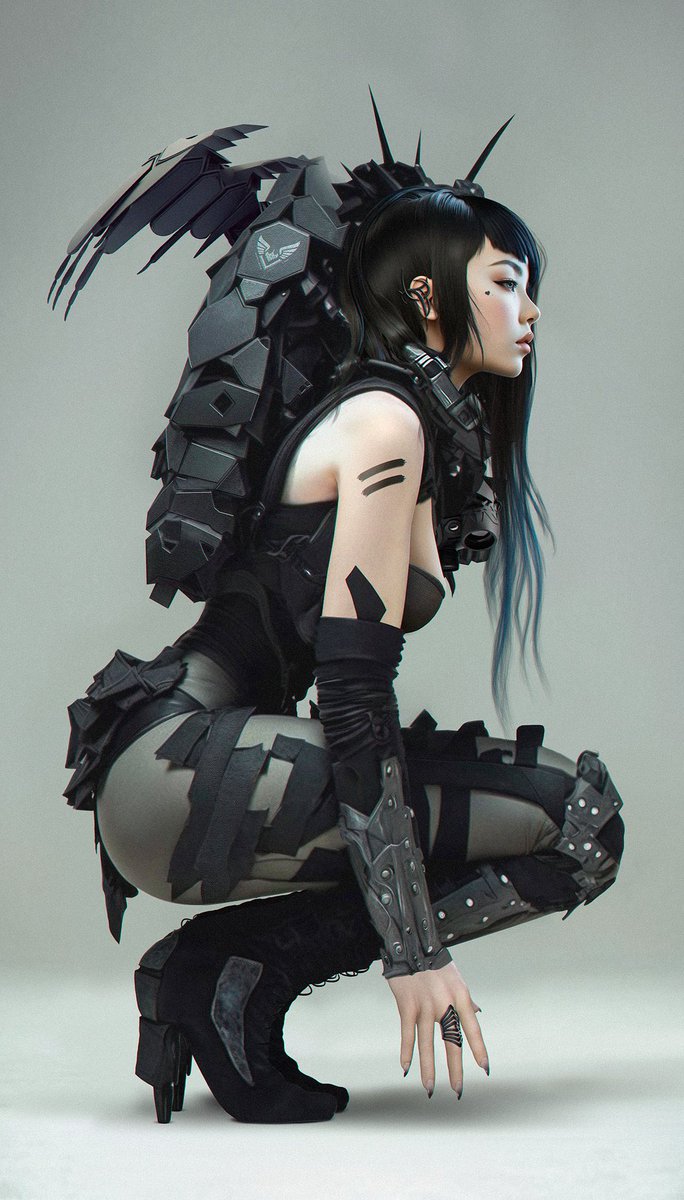 “Signal seeker” is created for  digital fashion expo by <a href="/Ninfa_io/">NINFA</a> happening now in Milan during fashion week! Signal seeker is a piece of futuristic fashion. Radar backpack 📶 available at ninfa link⬇️