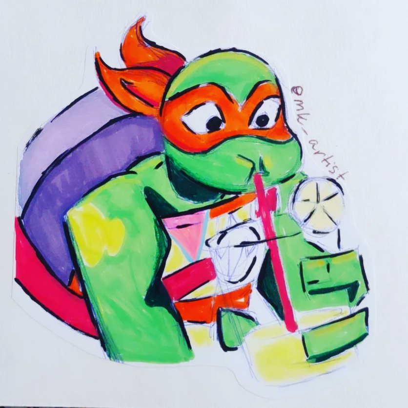 Emk_and_fidgi's tweet image. More doodles from my TMNT doodle book. Raph, Mikey, Leo, and Donnie. 1/3 #rottmnt #rottmntdonnie #rottmntleo #rottmntmikey #rottmntraph #rottmntfanart #tmnt #tmntfanart