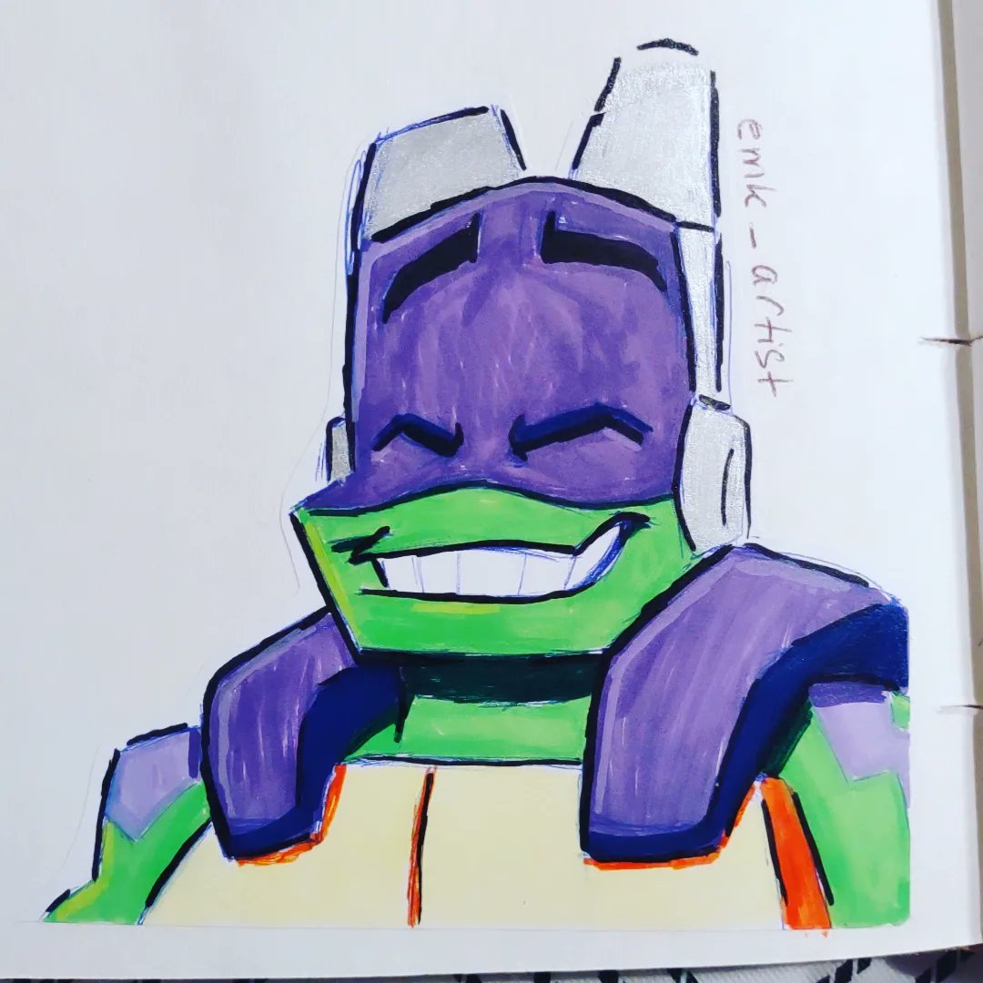 Emk_and_fidgi's tweet image. More doodles from my TMNT doodle book. Raph, Mikey, Leo, and Donnie. 1/3 #rottmnt #rottmntdonnie #rottmntleo #rottmntmikey #rottmntraph #rottmntfanart #tmnt #tmntfanart