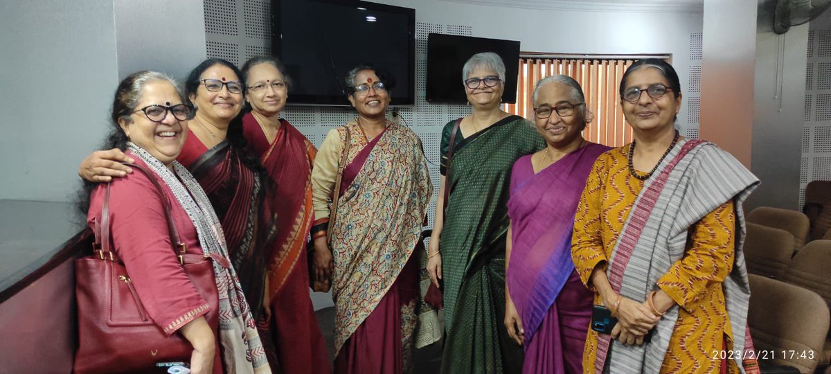 KK_Kannabiran's tweet photo. Warm gathering around #TheSpeakingConstitution organised jointly by Sakhi &amp; Indian Assn of Women’s Studies, Kerala at Thiruvananthapuram today - Thanks Mini Sukumar and Aleyamma Vijayan @HarperCollinsIN @muchishisuta https://t.co/v4yJpdiBZh