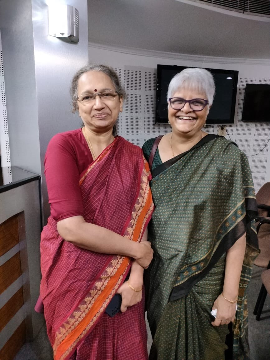KK_Kannabiran's tweet photo. Warm gathering around #TheSpeakingConstitution organised jointly by Sakhi &amp; Indian Assn of Women’s Studies, Kerala at Thiruvananthapuram today - Thanks Mini Sukumar and Aleyamma Vijayan @HarperCollinsIN @muchishisuta https://t.co/v4yJpdiBZh