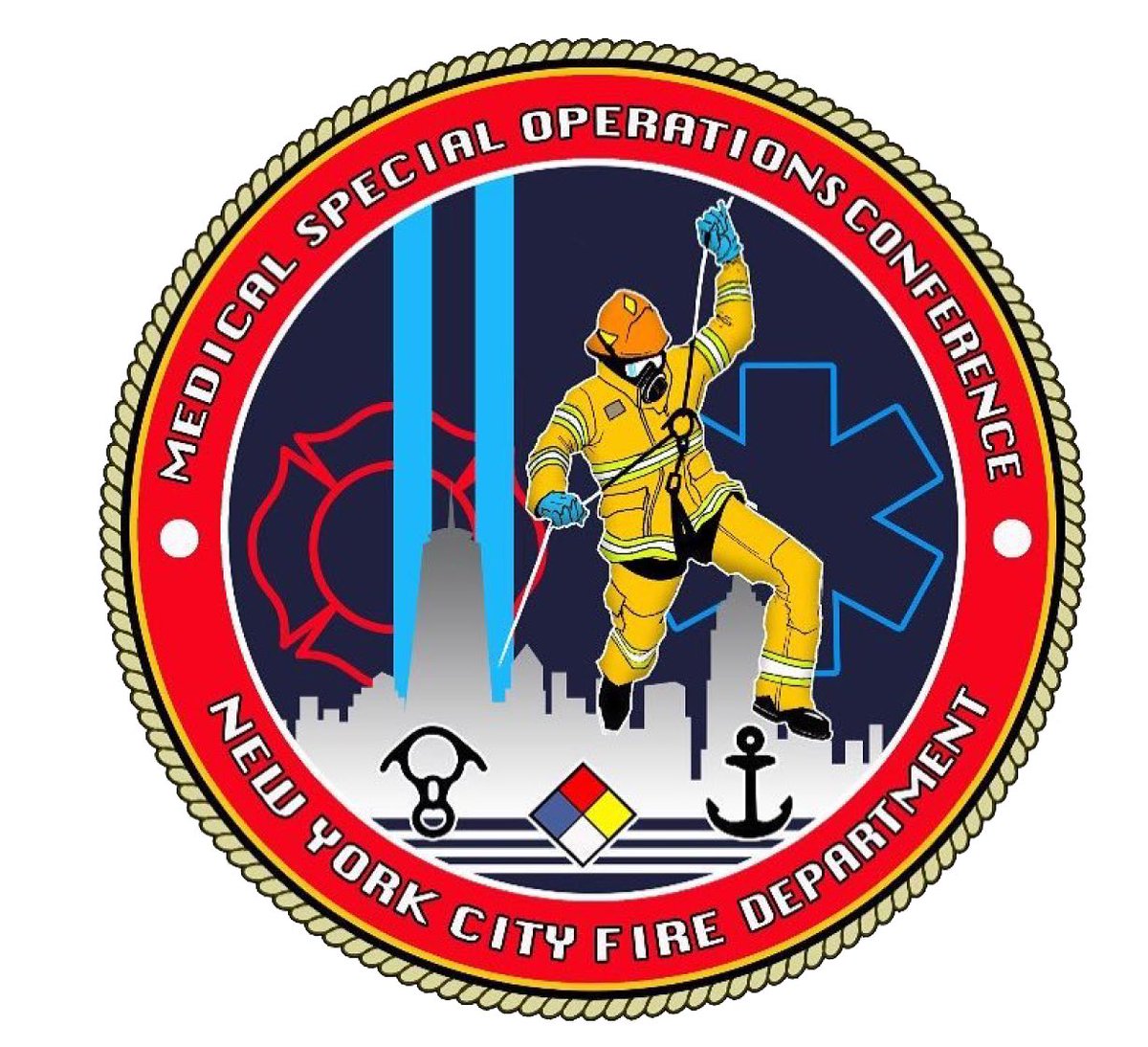 FDNYPro's tweet image. Attention first responders! Reserve your spot for the 2023 FDNY Medical Special Operations Conference (MSOC). The #FDNY in partnership with the @FDNYFoundation invite all first responders to join us at the annual event May 4 - 7, 2023. Visit fdnypro.org/msoc for more info.