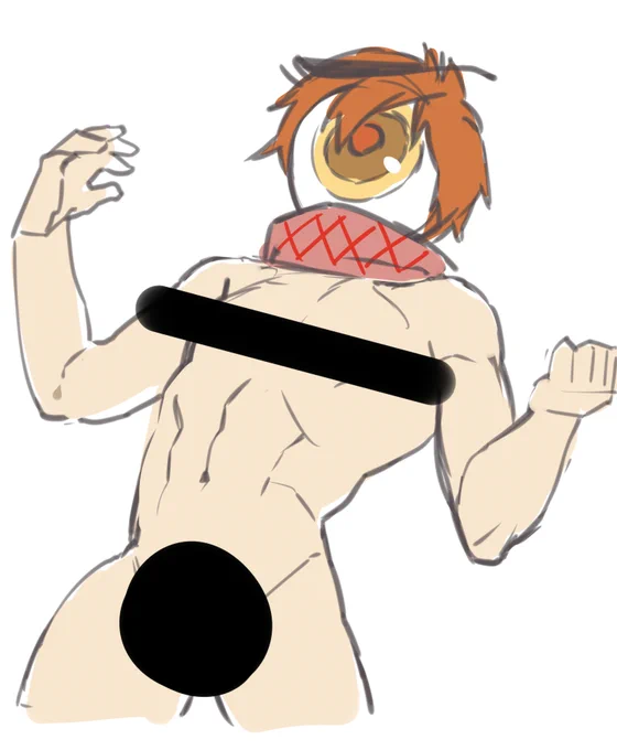 イケメンムキムキこうまいさん #こうま絵 