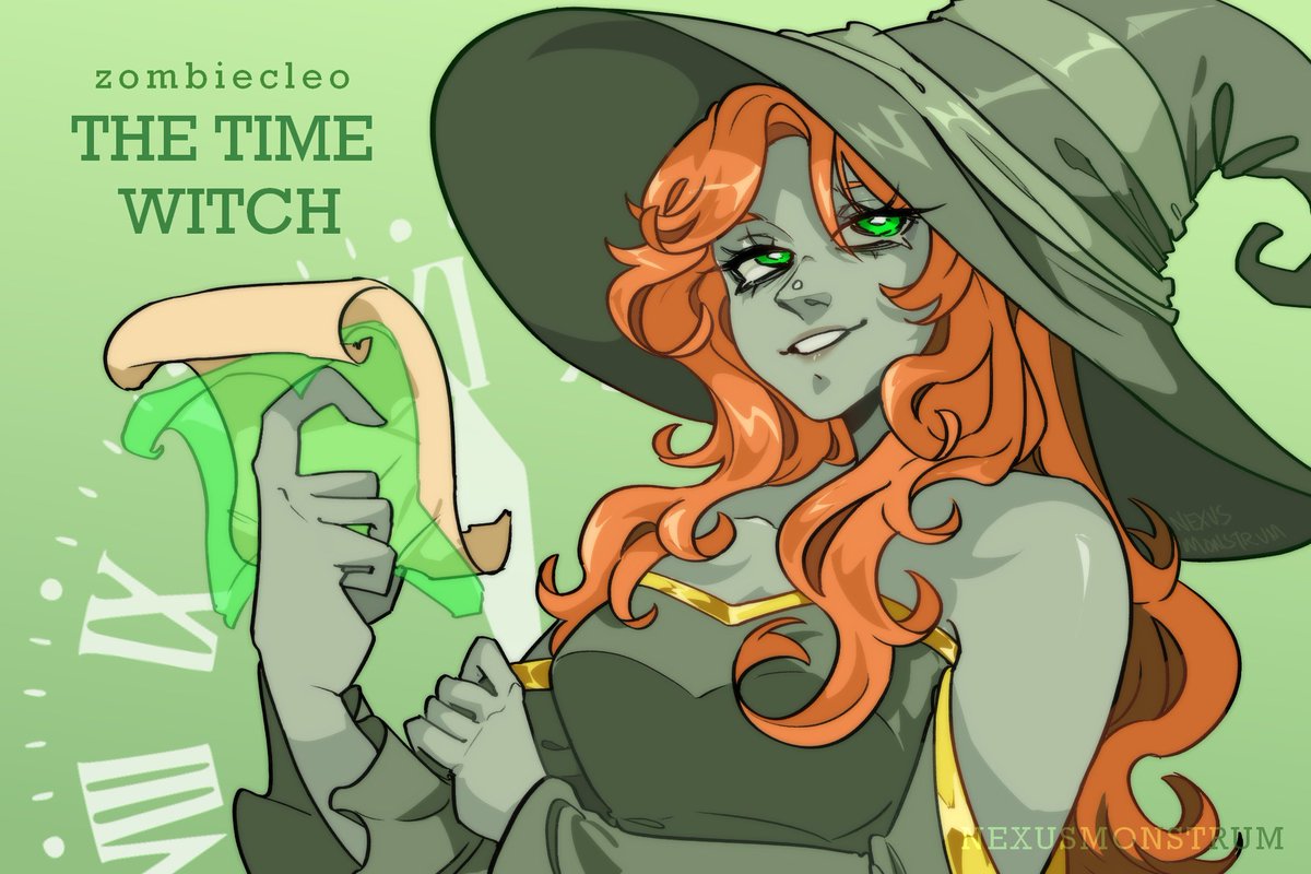 THE TIME WITCH ✨

#WitchCraftSMP #WitchCraftSMPfanart #zombiecleofanart #mcytfanart