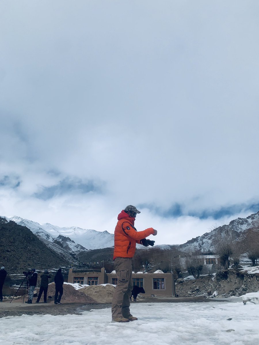 aamir_rasool115's tweet photo. Killed by the grey ghost of the Himalayas #snowleopard #greyghost #ulleyvillage #ulley #ladakh @AcrossInner @Kashmir_Weather @snowleopards https://t.co/NOc4aAh5tI