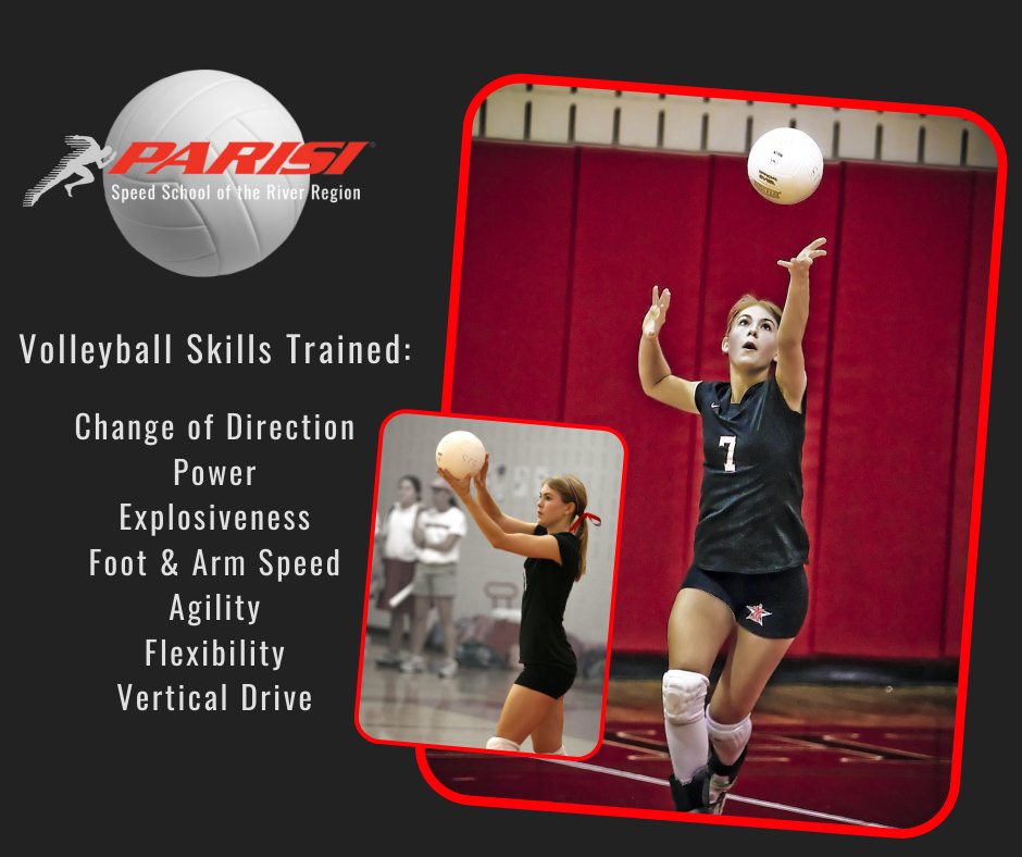 ParisiSpeedRR's tweet photo. Speed and agility are important attributes if you're a volleyball athlete.

We know that you train- it's WHERE you train that matters!

#parisispeedschool #parisispeedschoolriverregion #speedisaskill #trainlikethepros #speedtraining #sportsperformance #wetumpkaalabama https://t.co/7csKNULMmW