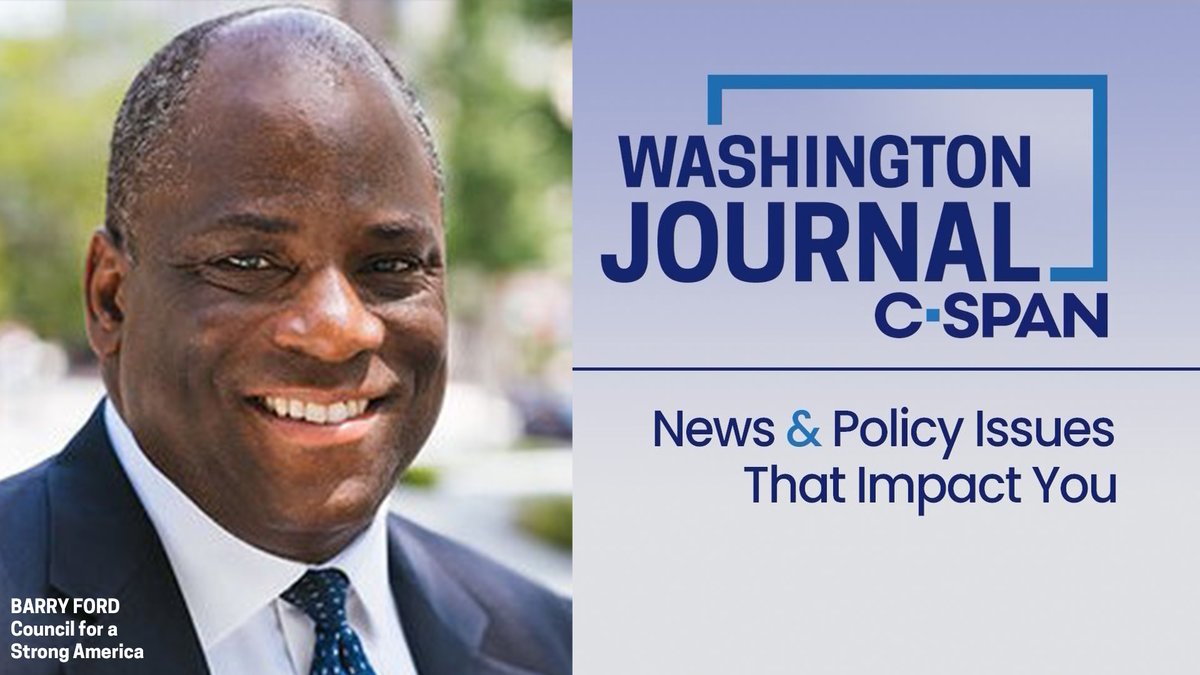 Barry Ford (@bdford95) on Twitter photo This weekend I had the pleasure of speaking with <a href="/MimiGeerges/">Mimi Geerges</a> of <a href="/cspanwj/">Washington Journal</a> to discuss <a href="/Ready_Nation/">ReadyNation</a>’s new #ChildCareCrisis report and how early childhood education impacts us all. Listen to our conversation here: bit.ly/3IFj0jT This weekend I had the pleasure of speaking with <a href="/MimiGeerges/">Mimi Geerges</a> of <a href="/cspanwj/">Washington Journal</a> to discuss <a href="/Ready_Nation/">ReadyNation</a>’s new #ChildCareCrisis report and how early childhood education impacts us all. Listen to our conversation here: bit.ly/3IFj0jT