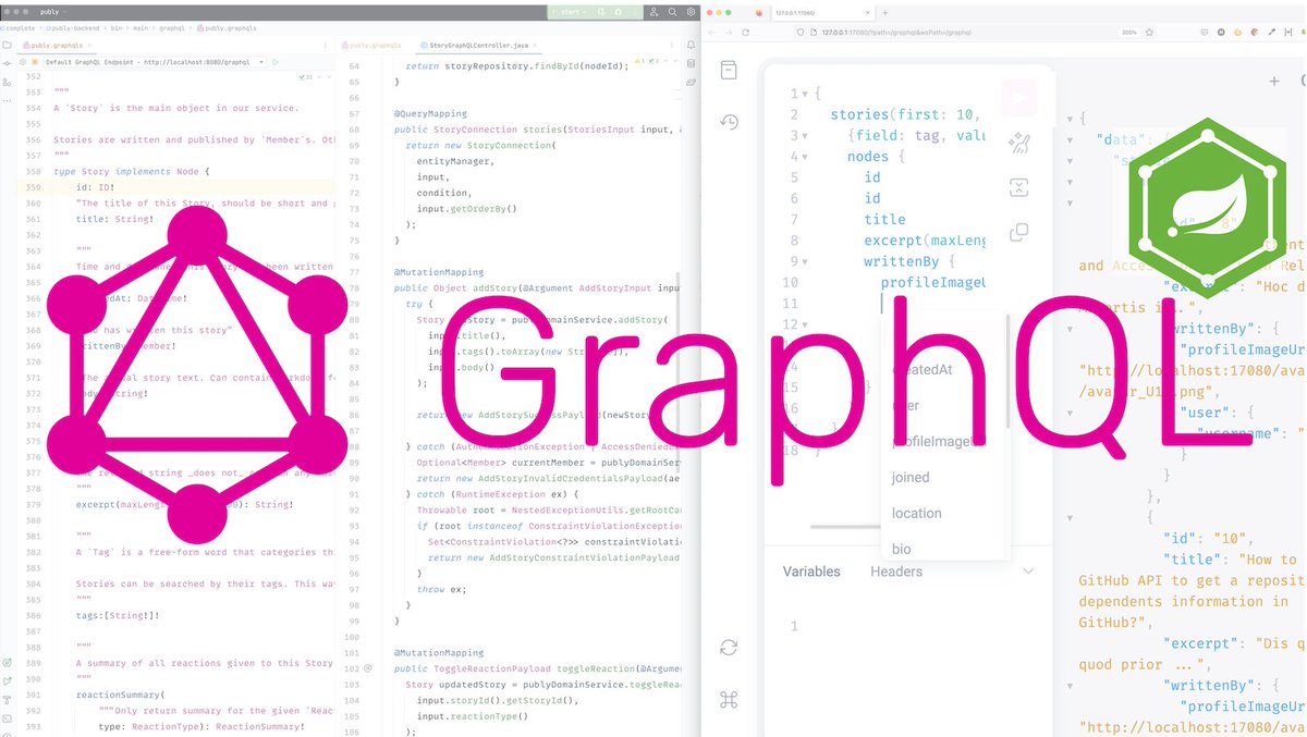 🏃 Nun aber hurtig: nur noch eine Woche Zeit, sich für den #GraphQL Einstiegsworkshop beim Java Forum Stuttgart anzumelden: java-forum-stuttgart.de/workshops/grap…

#MirSchwätzetGraphQL #JFS
