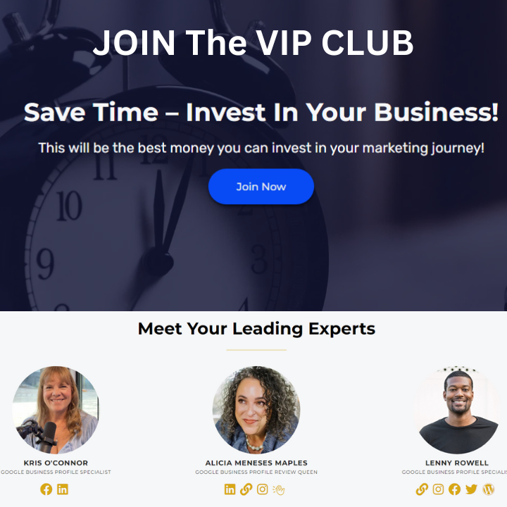 If you are ready to dominate your competition take your business to the next level in 2023, the answer is simple

Join The VIP Club
gmbprofiletipsandtricks.com

#googlebusinessprofiletraining #googlebusinessprofilemasterclass #googlemybusinessdomination