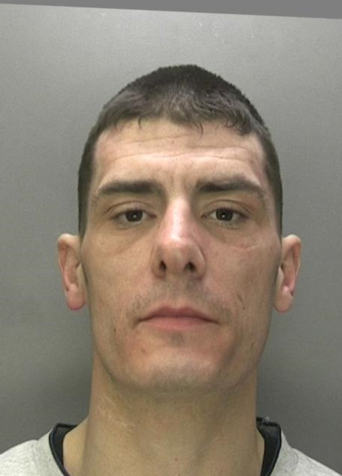 BTP's tweet photo. This is Ian Bullock.

He put on a high-vis so he could loiter in the ladies toilets at Birmingham New Street and sexually assault a woman on her way to work last year. 

He's now in prison. We won't stand for offenders like this on the rail network ❌

👉 https://t.co/M3Ve8RJUIc https://t.co/8TgBSwxfwN