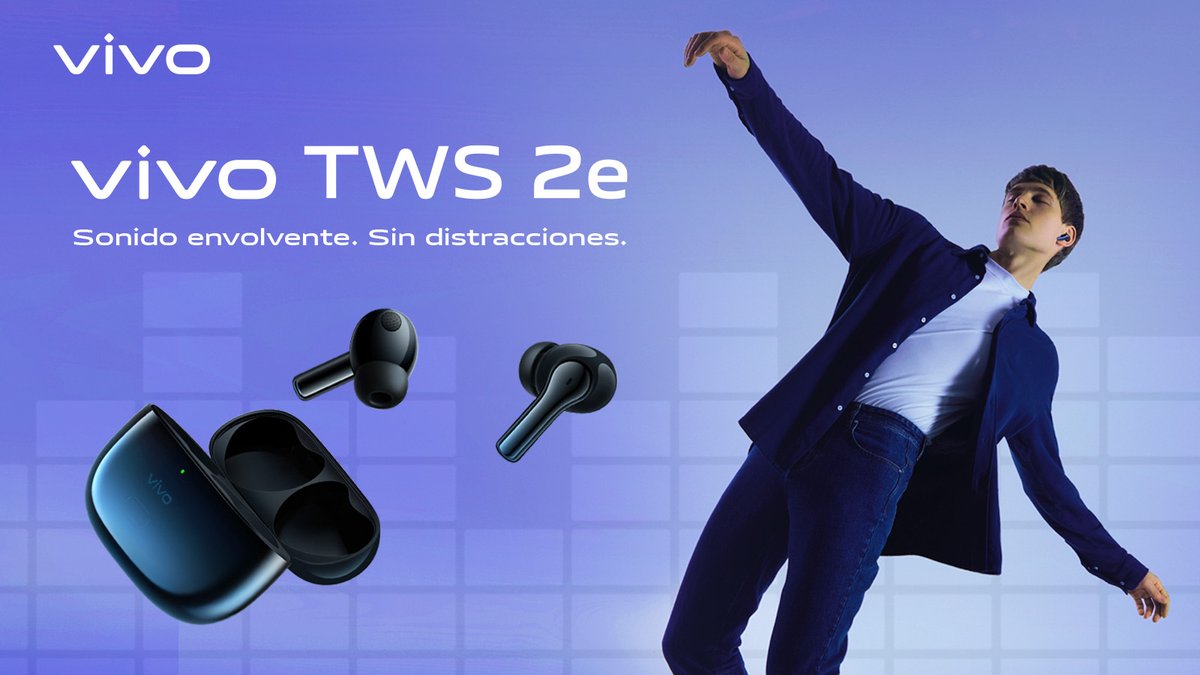 vivo_mobileCO's tweet photo. Siéntete libre de cables con los #TWS2e y ponle ritmo a tu día 🎧🎶
#vivoColombia https://t.co/1kxqDCNL9a