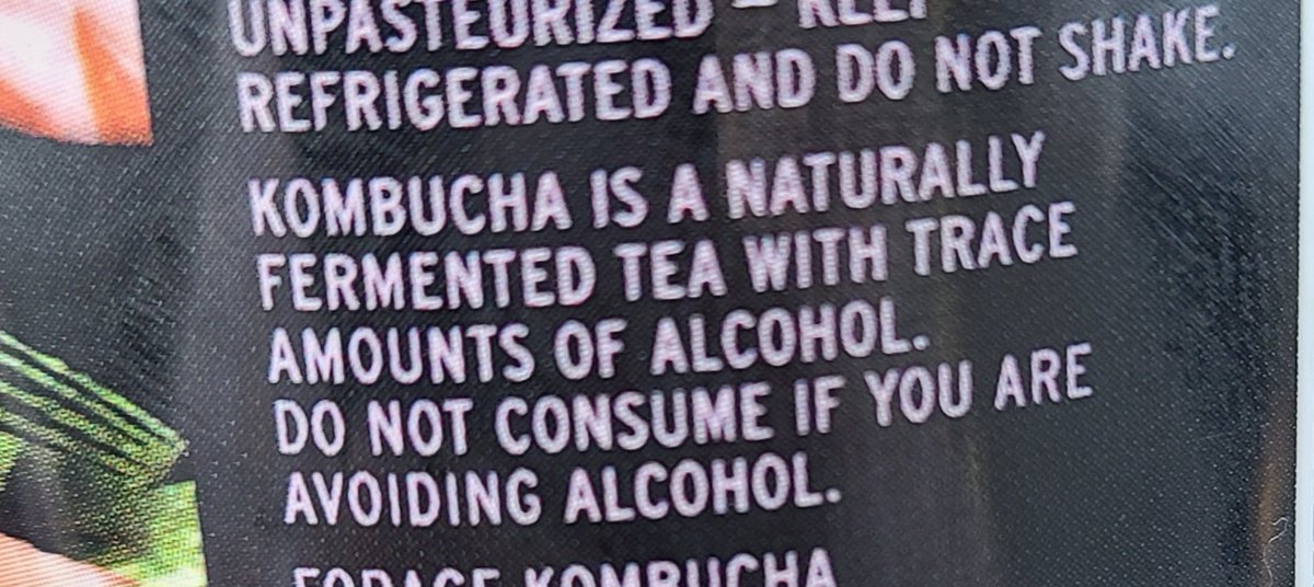 So I haven't had a drink since Dec 20th (not sure when or if I'll start again)  but I drink kombucha very often... so am I dry or nah?? 🤔🤔🤣🤣