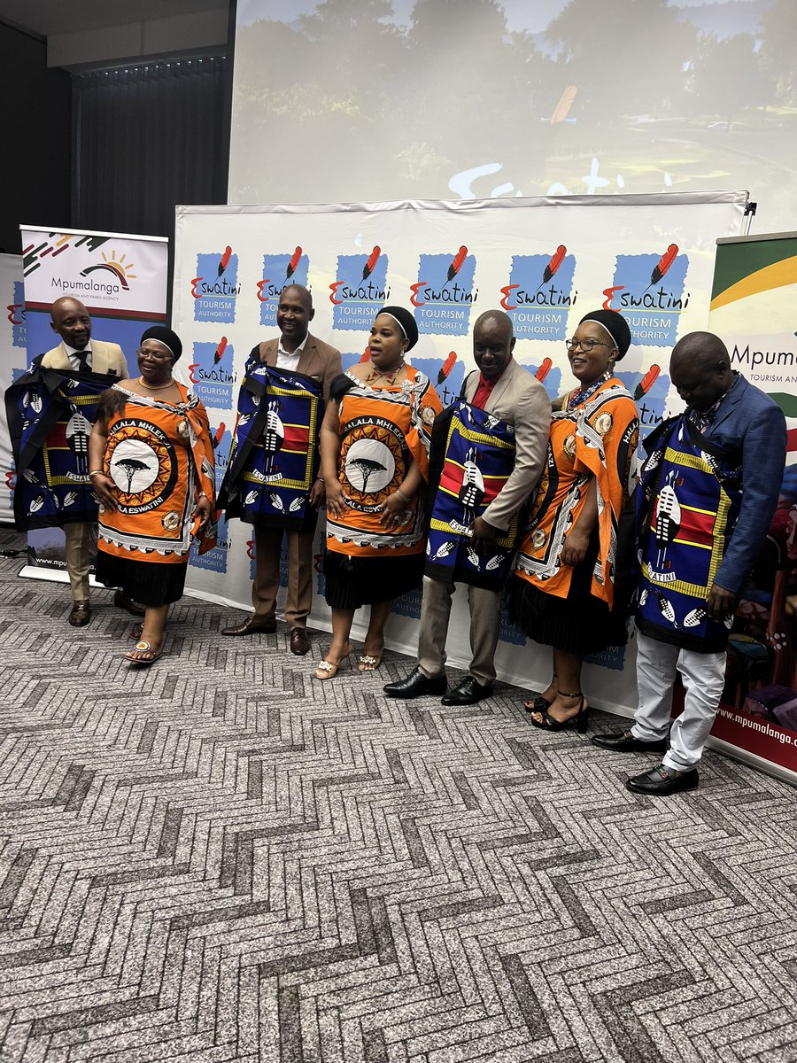 oupapilane's tweet photo. Eswatini Tourism invaded Mbombela to launch their 2023 Calendar of events and we attended representing SATSA & KLCBT #tourism #triland #eswatini https://t.co/3P3Y7q4IOV