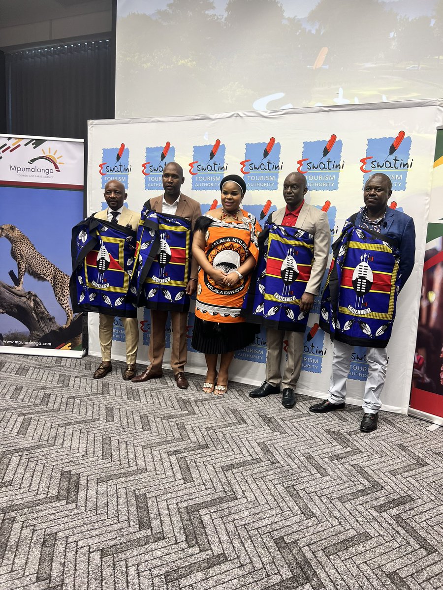 oupapilane's tweet photo. Eswatini Tourism invaded Mbombela to launch their 2023 Calendar of events and we attended representing SATSA & KLCBT #tourism #triland #eswatini https://t.co/3P3Y7q4IOV