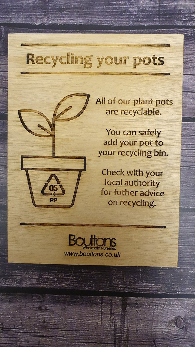 BoultonsWhsale's tweet photo. Our laser printer is busy today making bespoke customer information boards. These examples are using marine grade, FSC certified plywood for outdoor use. 
#peatfree #sustainable #customerservice https://t.co/wxeps3VNYv
