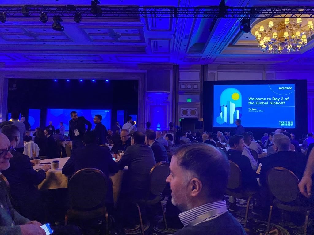 litheit's tweet photo. We were delighted to attend the @Kofax GKO in Las Vegas this month - connecting with so many innovative partners face to face! 

Our CSO @dmccauleyLithe highlighted the value of Kofax and Lithe's partnership on the mainstage, illustrating how we are "Stronger Together". 

#kofax https://t.co/pJvQey8jCu