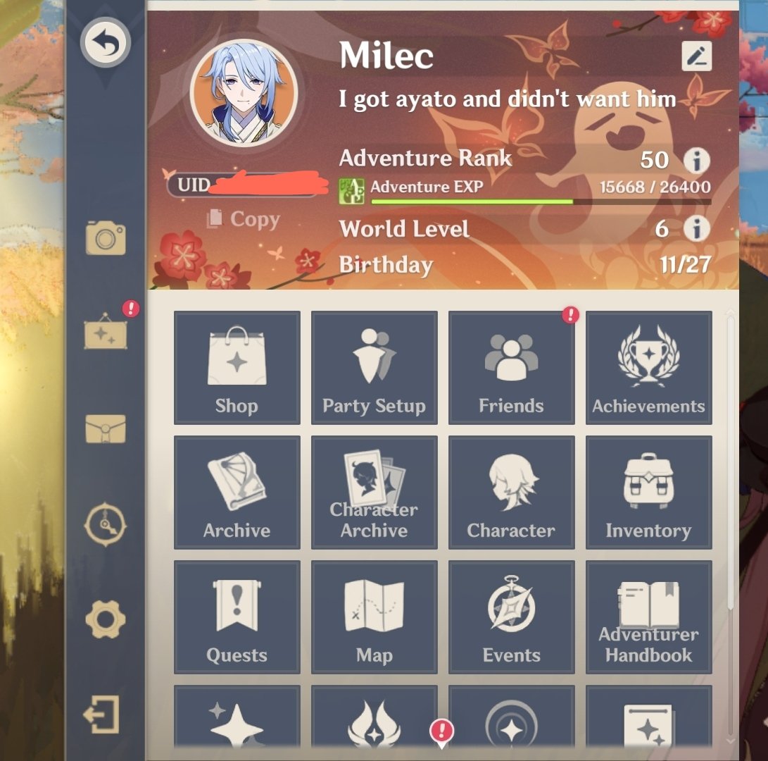 IckyBah's tweet photo. Trading this account! 8x5 Asia Ar50 + 100k rhd.
Has Hu Tao, Diluc, Zhongli, Kokomi, Albedo, Mona, Ayato, Skyward spine
Hu Tao friendship card.
Looking for EU accs, steam GC, nitro
Nlf: Roblox accs
IA¹ – ??
Also NYP
#roblox #robuxroblox #robux #Genshin #GenshinImpact #genshintrade https://t.co/Rg7Ke027E4