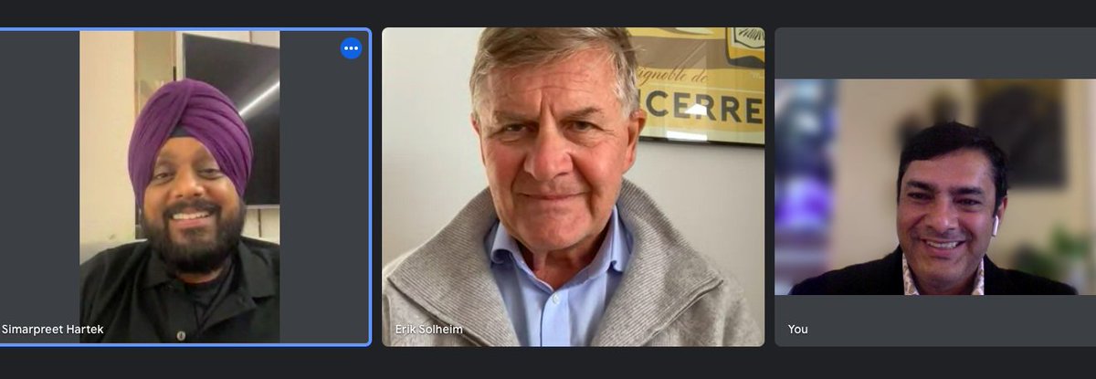 ravikarkara's tweet image. Excellent Conversation with #SolarMan of India @simarpreeths CEO @hartekgroup and Chief Mentor  #GreenGuru @ErikSolheim to #BuildSolarNow 

With ambitious goals and innovative initiatives,  future of sustainable energy looks promising. #IndiaLeadsSolar 

@nitin_gadkari @elonmusk