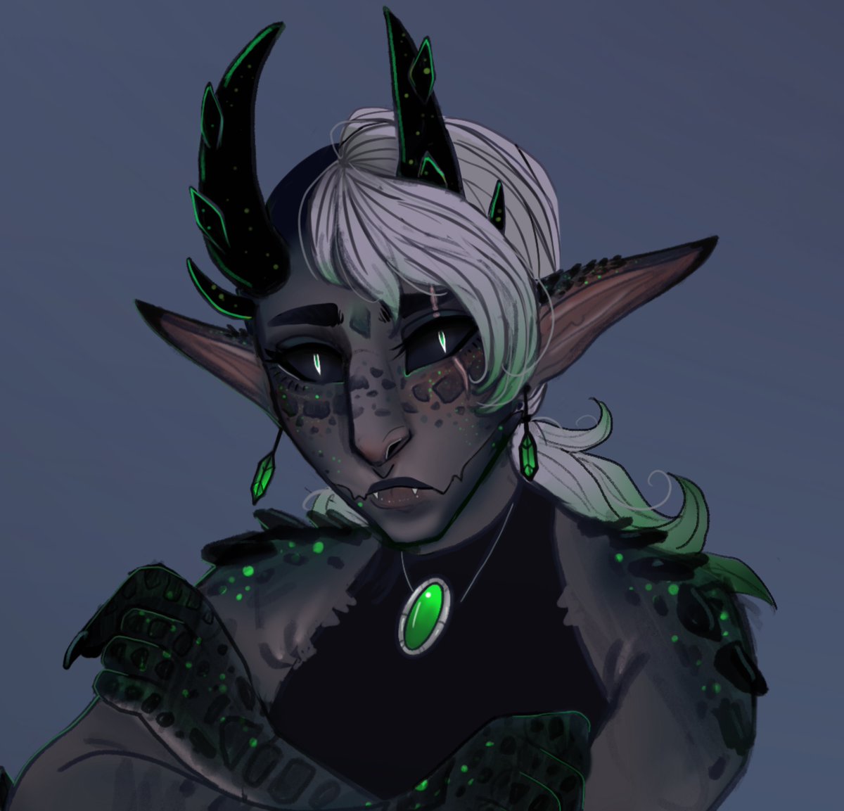 creepiesleeper's tweet photo. @Tkacz_art Me? Addicted to pointy ears? Nooooo 👀💦 https://t.co/o6YyqiuV1e