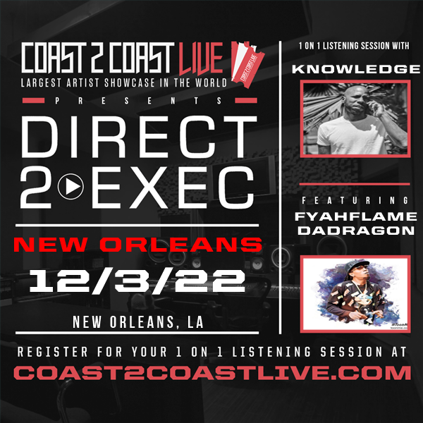 FyahFlame1's tweet photo. I'm performing at Direct 2 Exec New Orleans 3/12/23 - A&amp;R at Atlantic Records for a Major Label A&amp;R #Coast2Coast https://t.co/hZCgasHnGL