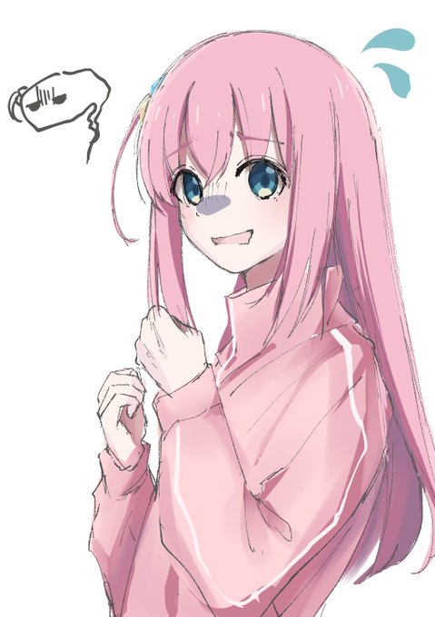 滑り込みぎりぎり誕生日お祝いされたぼっちちゃん。#後藤ひとり生誕祭 #ぼっち・ざ・ろっく 