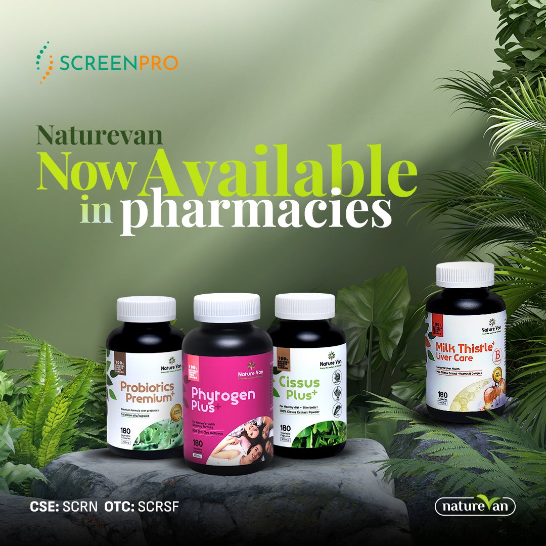 JusteraHealth's tweet image. 🌿💊Naturevan products are now available in pharmacies in Calgary and Edmonton!
📰Read the news here: bit.ly/3Im9Ozr
#Vitamins #Health #Wellness #pharmacy #news
$SCRN $SCRSF