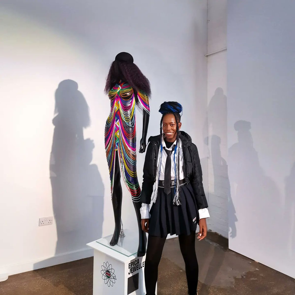 I made my London Fashion Week debut and it was nothing short of amazing. Thank you @FashionScout @ke_British @BritishArts for this amazing opportunity