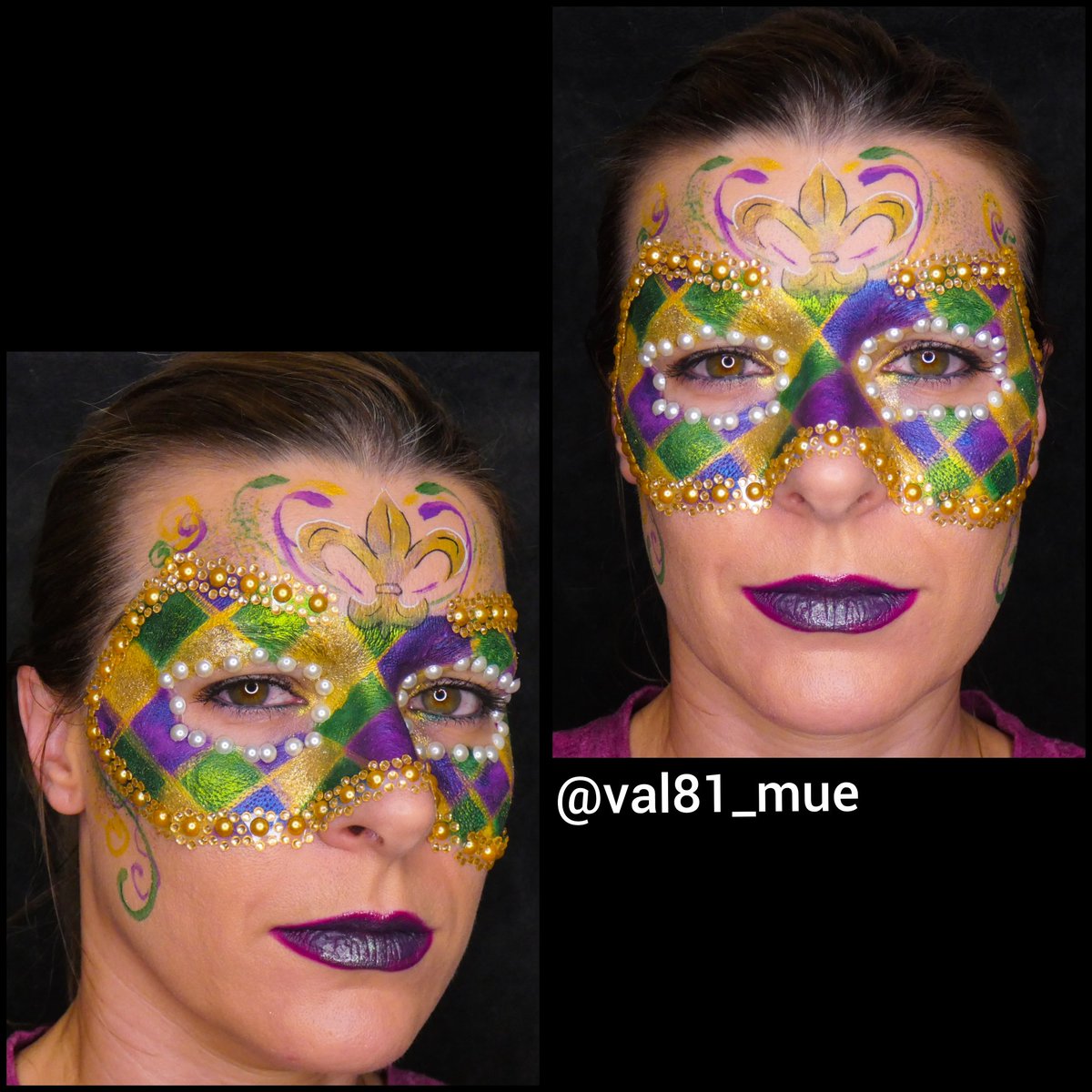 #HappyMardiGras #MardiGras2023 
Full product description at instagram.com/val81_mue 
<a href="/PerriconeMD/">Perricone MD</a>
<a href="/lagirlusa/">LA Girl</a>
<a href="/COVERGIRL/">COVERGIRL</a>
<a href="/elfcosmetics/">e.l.f. Cosmetics</a>
<a href="/thecrayoncase/">The Crayon Case Cosmetics</a>
@concreteminerals
<a href="/bobisuka/">bobi suka</a>
<a href="/jeffreestarcos/">Jeffree Star Cos</a>