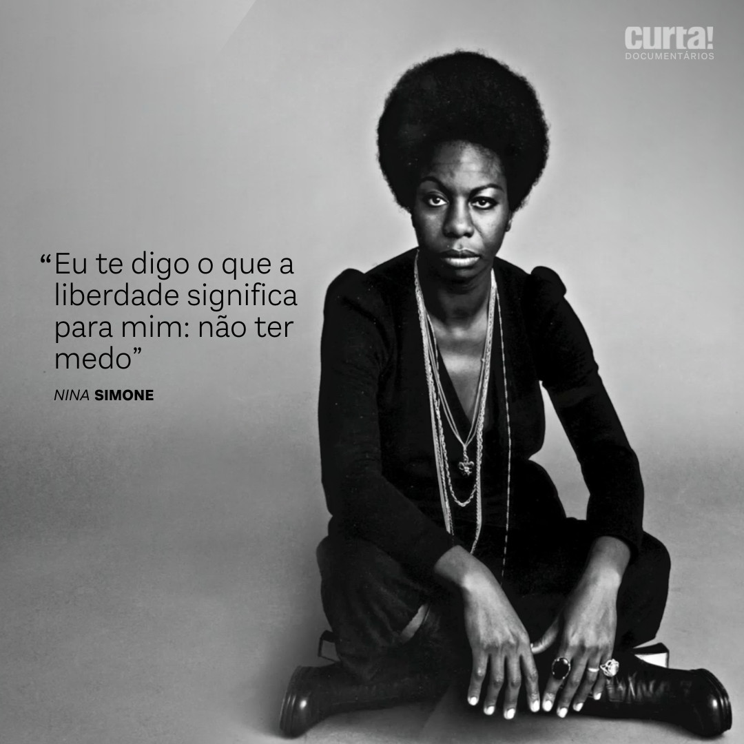 NINA SIMONE ⭐️ A lendária pianista, cantora, compositora e ativista dos direitos humanos completaria 90 anos em 2023. Com muita música, este documentário reconta sua vida e sua relação com o movimento negro americano. 🔸Assista quando quiser pelo CurtaOn.com.br.