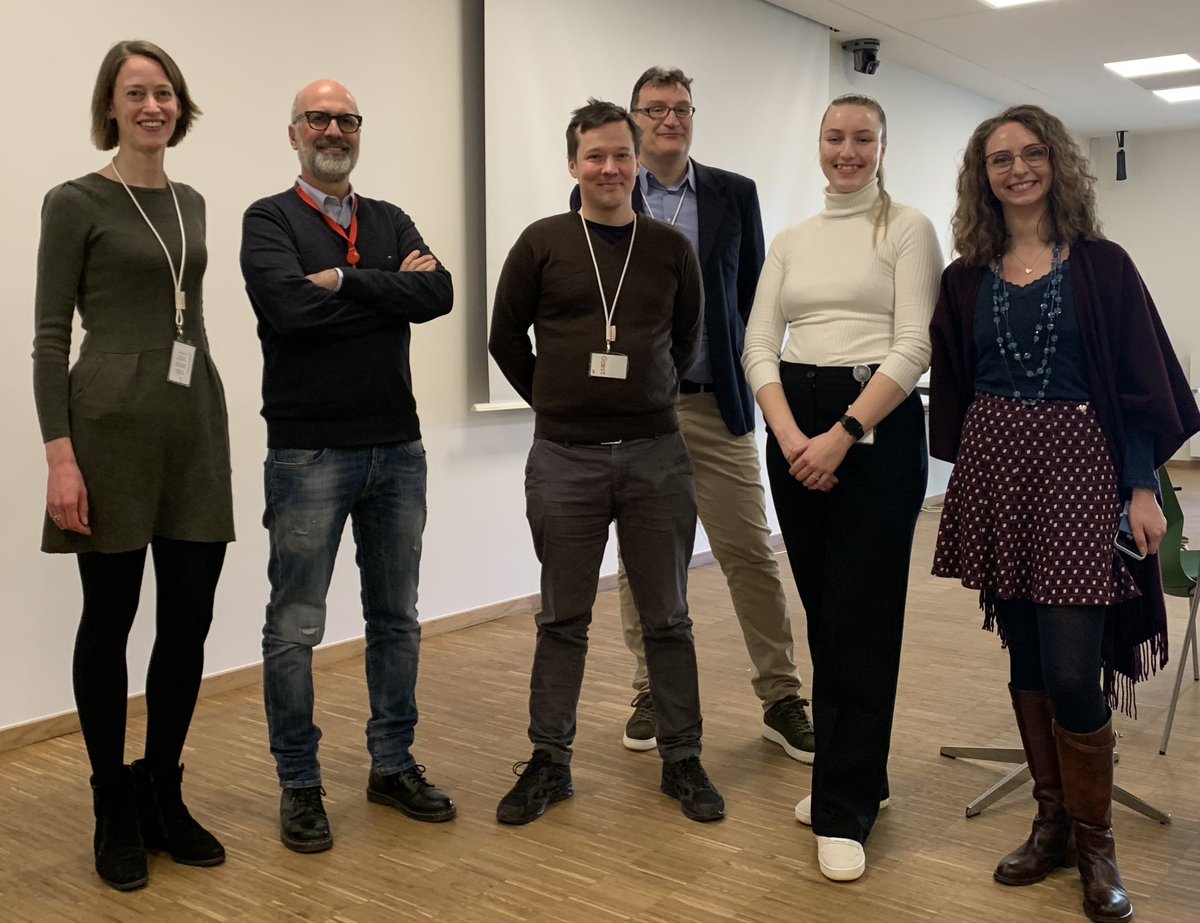 Fun discussions with Katrine Hartfelt today - congratulations on a successful PhD defense!
Congratulations also to the supervisors!

With Fulvio Reggiori and @BekkerJensenLab 
<a href="/CecconiLabs/">Cecconi Labs</a> <a href="/frankellisa2/">Lisa Frankel</a> Valentina Ciabfanelli <a href="/WAutophagy/">Women in Autophagy</a>