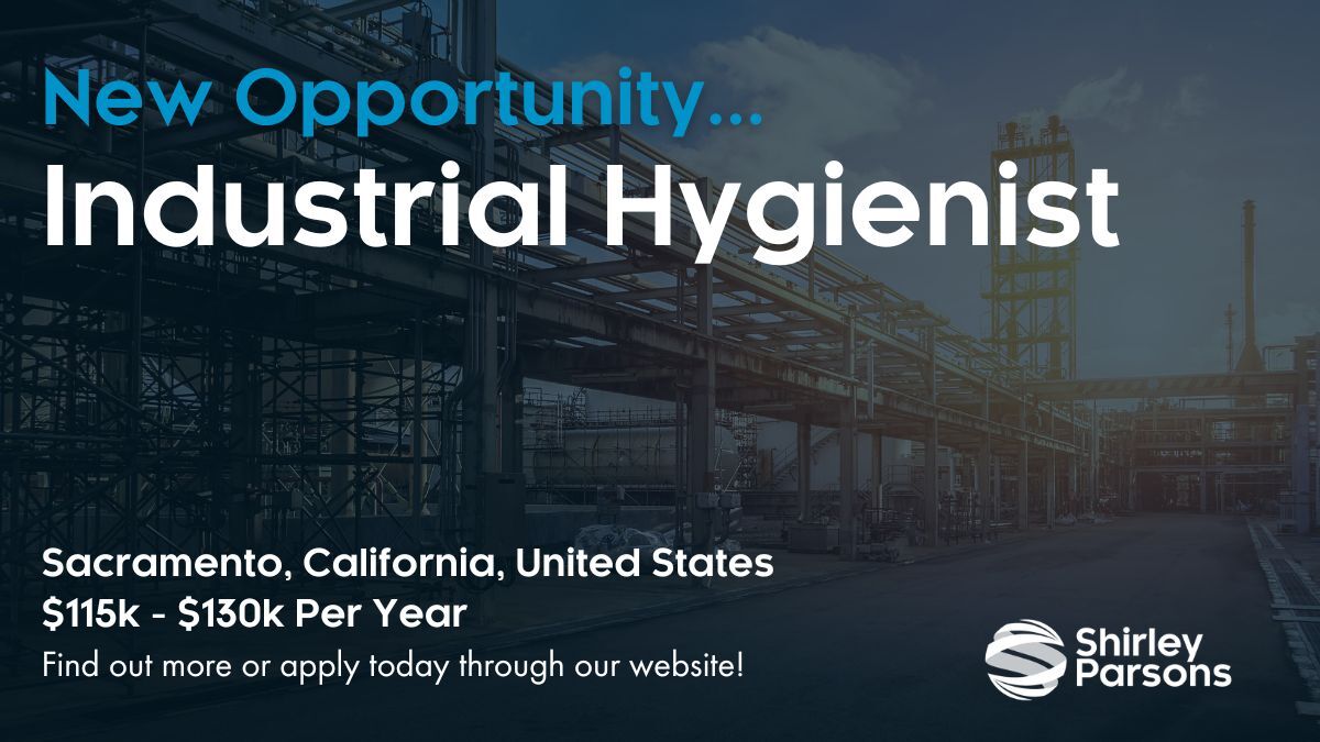 Shirley Parsons Talent Consultant Ushna Khan is working with a leading manufacturer to hire an Industrial Hygienist. Based in Sacramento.

Apply here: bit.ly/3YJdl1V 

#healthandsafety #safety #jobs